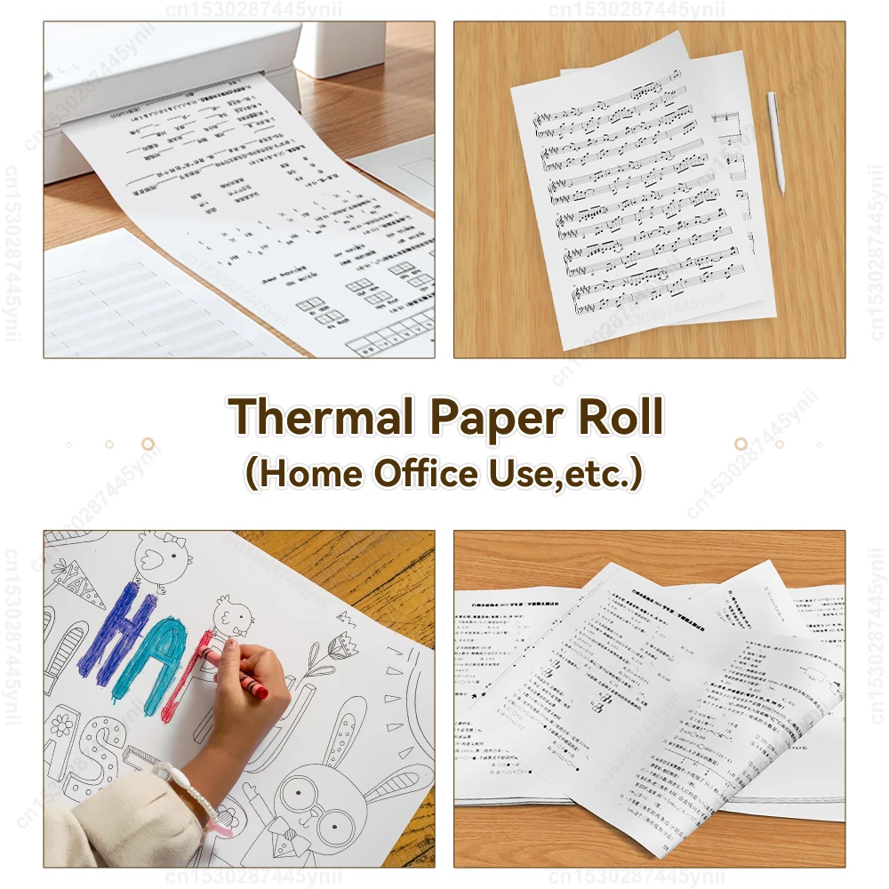 3/5/10 Rollen A4 Thermopapier, ölbeständig, wasserfest – Bild 6