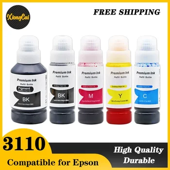 Pigmenttinte passend für Epson EcoTank L6170 L6160 L6190 L4150 L4160 L3150 L3110 Druckertinten-Serie EcoTank