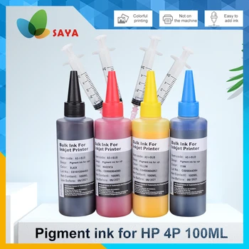 100ml Nachfüll-Pigmenttinte passend für HP OfficeJet Pro 7740 8710 8715 8720 8730 8740 8210 8216 8725 8728