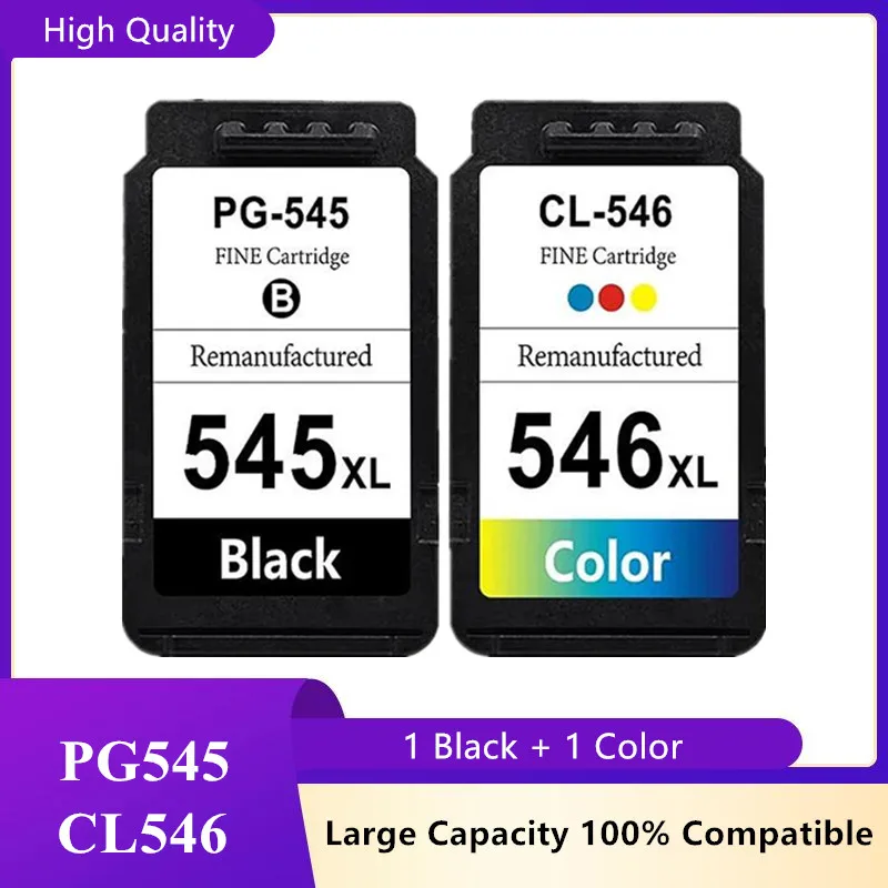 Kompatible pg545 cl546 545xl 546xl Tinten patrone passend für Canon PG-545 für pixma mg3050 2550s mx495