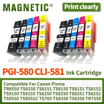 PGI-580 CLI-581 580 Tintenpatrone, passend für Canon TR7550 8550 TS6150 TS6151 TS6250 TS9550 TS9551C TS6350