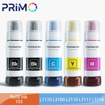 103 Nachfülltinte, 70 ml, passend für Epson EcoTank L1110 L3100 L3110 L3111 L3116 L3150 L3151 L3156 L3160