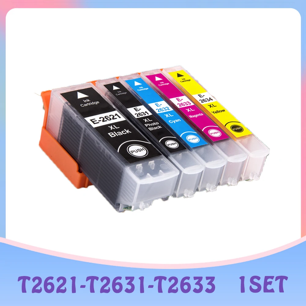 Kompatible T2621 T2631 - T2634 Tintenpatrone passend für EPSON XP 520 600 605 610 615 620 625 700 710 720 800