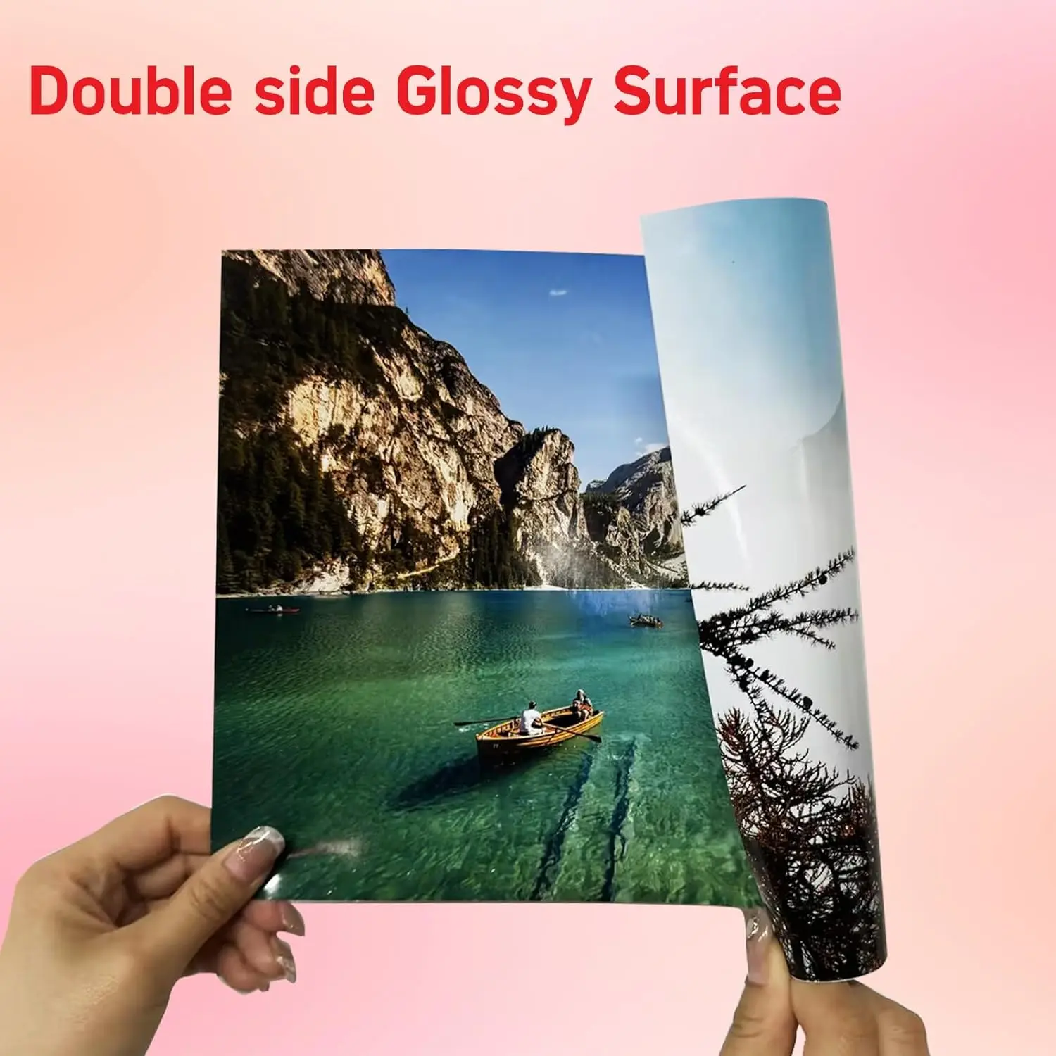A4 doppelseitiges glänzendes Fotopapier 200 g/m² – Bild 3