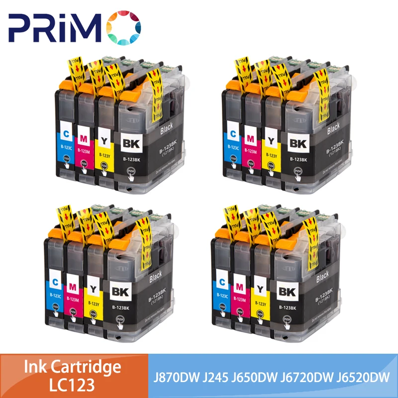 LC123 LC-123 LC 123 LC121 Tintenpatrone passend für Brother MFC J4410DW J4510DW J4610DW J4710DW J470DW J6920DW