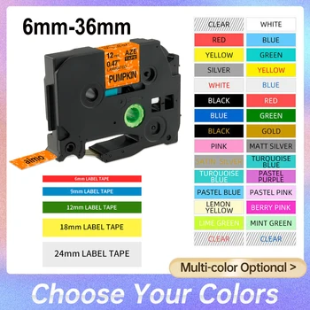 31 Farben Etikettenband TZe-231 TZ 234 Kartusche laminiertes Etikettierband passend für Brother P-Touch