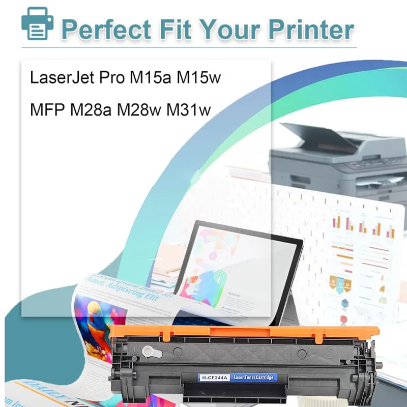 CF244A 44A Kompatible Tonerkartusche passend für HP Laserjet Pro M15w – Bild 6
