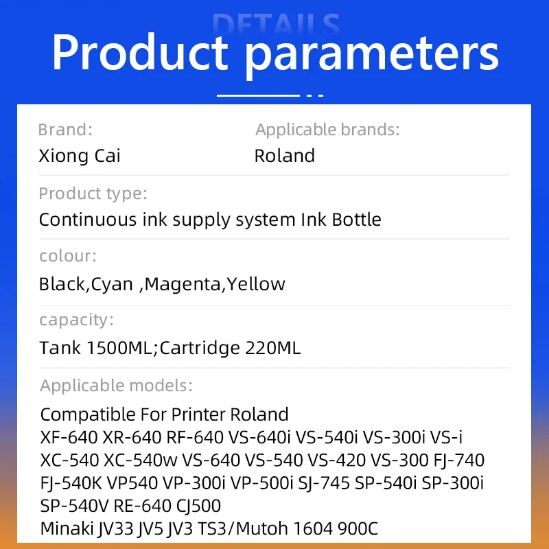 220 ml Tank nachfüllbare Tintenpatrone Bulk Ink Ciss System – Bild 5