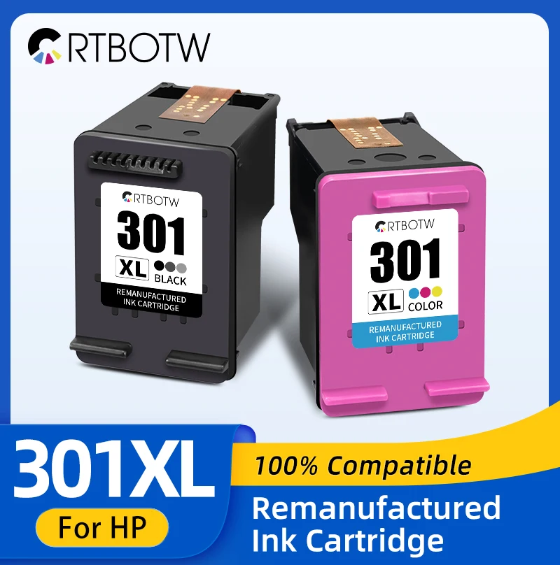 301XL Tintenpatrone passend für HP 301 XL HP 301XL Envy 5530 Deskjet 2050 2540 2510 3050 1000 1050 5530 4500