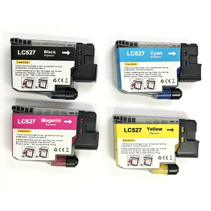 4color LC527 LC-527 LC527XL 527XL Tintenpatrone passend für Brother – Bild 3