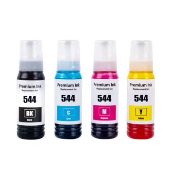 Passend für Epson T544 544 Farbstofftinte 70ml Flasche Nachfülltinte für Epson EcoTank L3150 L3110 L3100 L3210