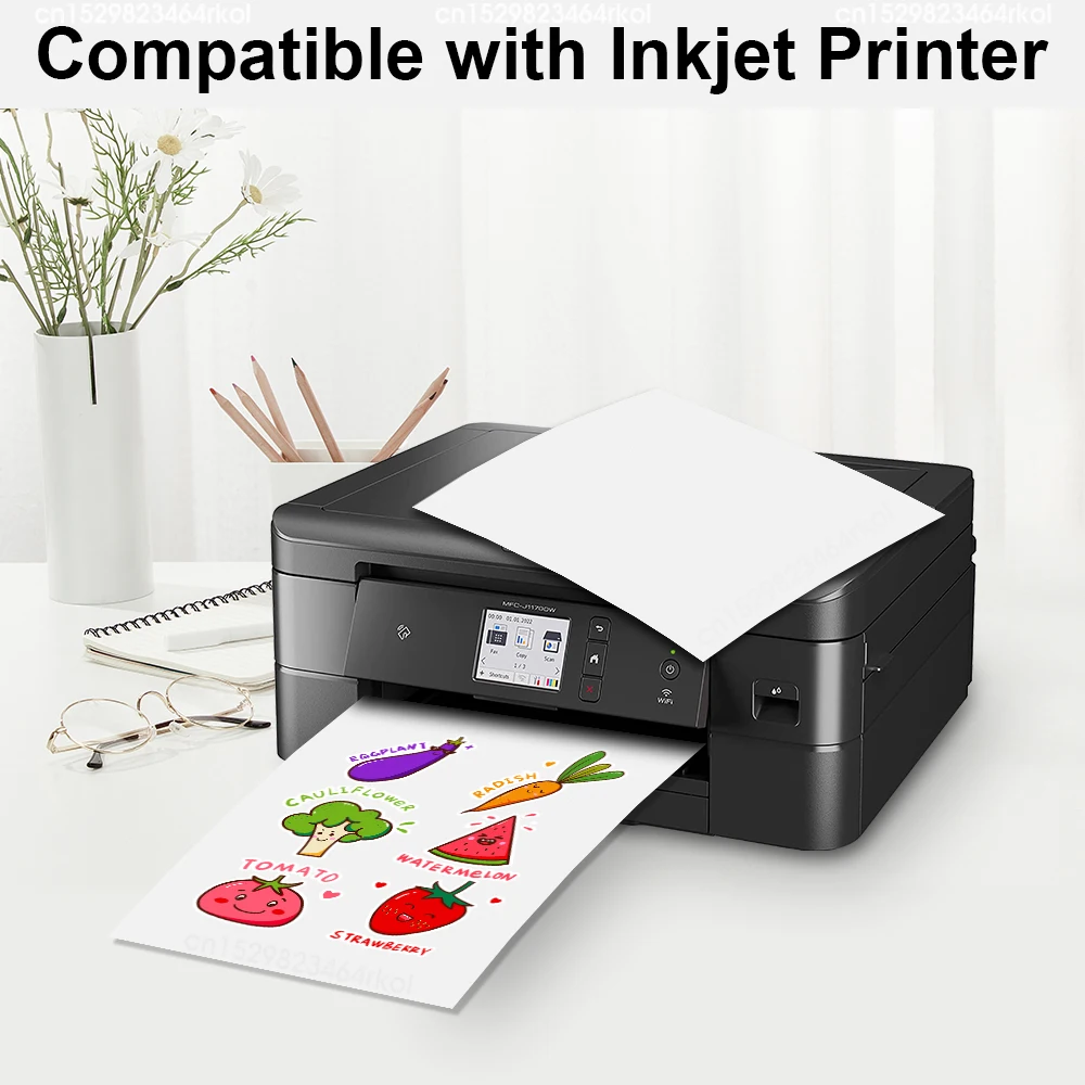Selbstklebendes Fotopapier, bedruckbares A4-Papierblatt – Bild 4