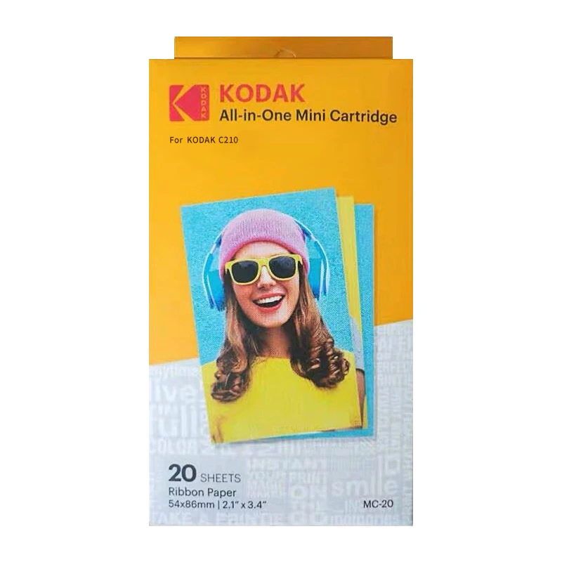 10-100 Blatt klassisches Kodak Mini 2/Shot – Bild 6