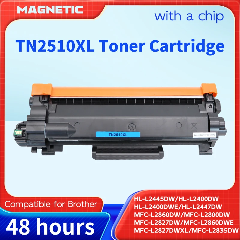 Mit Chip TN2510 TN2510XL 2510XL TN-2510XL Kompatible TONER-Kartusche passend für Brother MFC-L2860DW