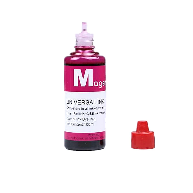 100ML Universal Nachfülltinten-Set passend für Epson, Canon, HP – Bild 3