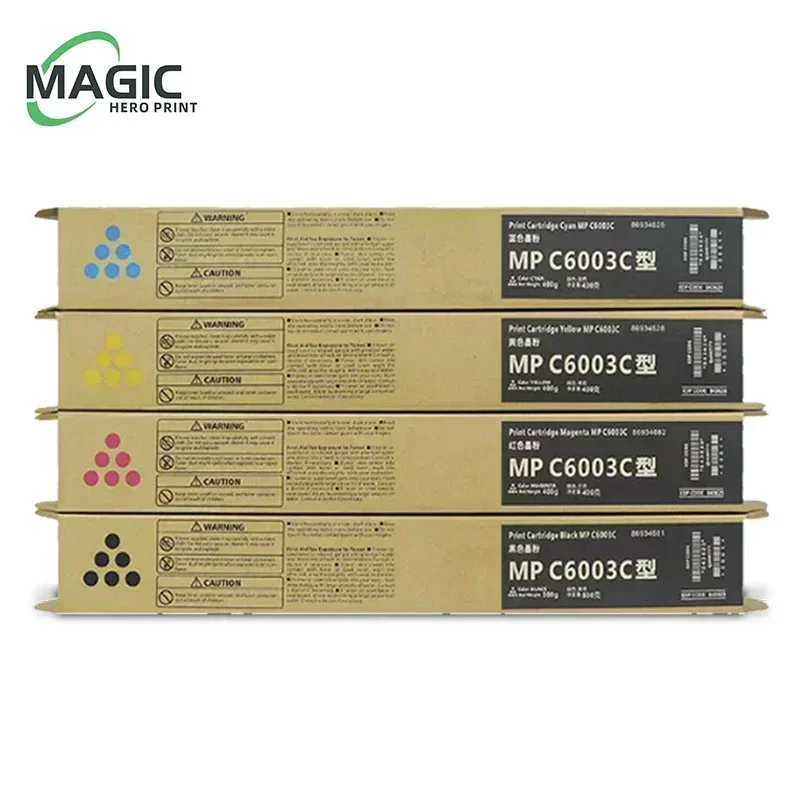 4 Farben mpc6003 Toner kartusche mit großer Kapazität – Bild 4