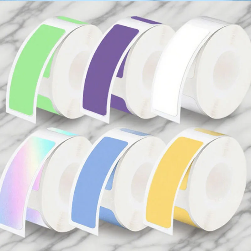Tragbare Rollen-Thermoetiketten Synthetisches Papier Laser-Aufkleber – Bild 3