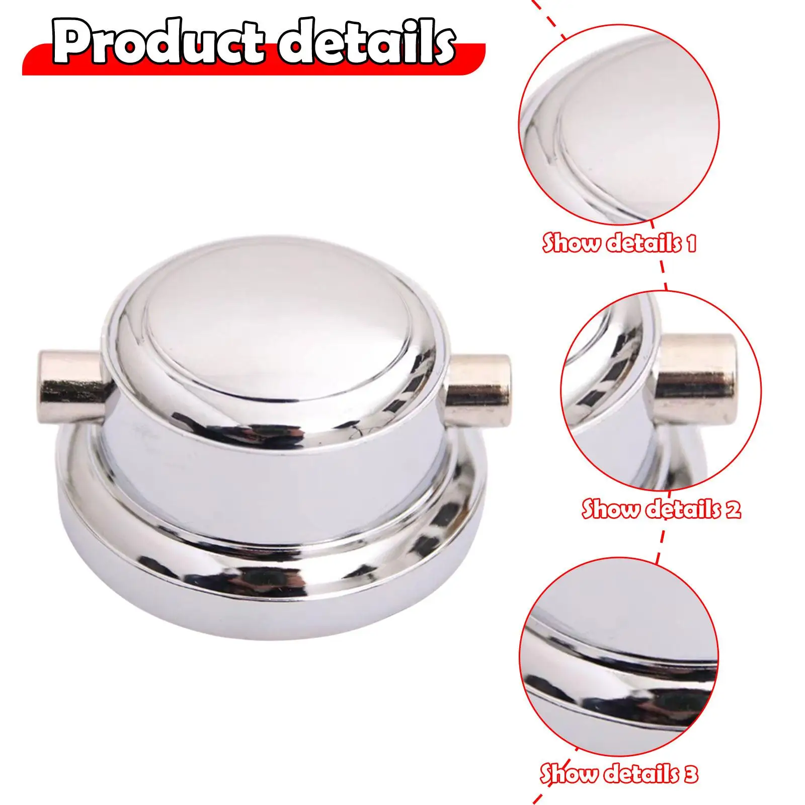 Drum Lugs Double End, Drum Kit, Percussion Zubehör Drum Ears mit Pads – Bild 5