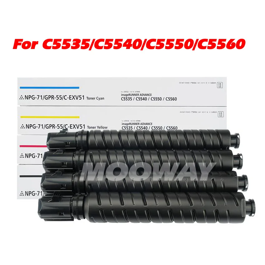 Kompatible Farbtonerkartusche passend für Canon IR-ADV C5535 C5540 C5550 C5560 C5535i C5540i C5550i C5560i