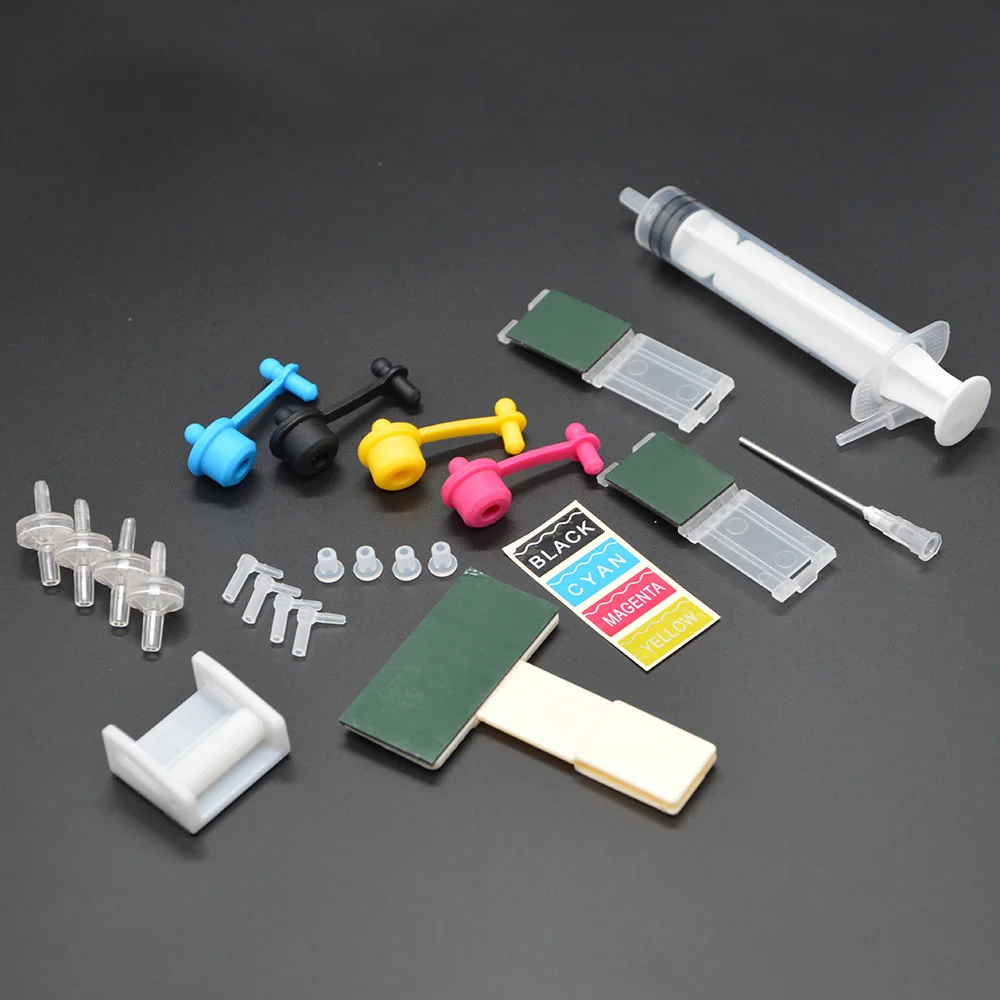 4-Farben 100ml Universelles DIY Ciss-System Tintentank-Kit – Bild 3