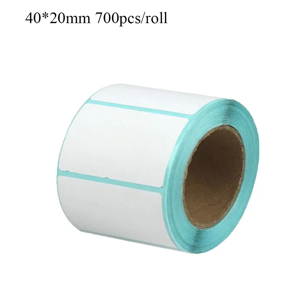 Rolle 40*20/40*30/50*30mm Druck liefert Thermo etikett Aufkleber Papier wasserdicht Supermarkt (700 Stück)