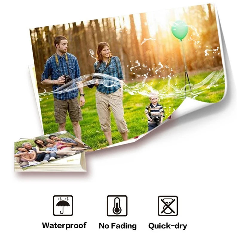 40 Blatt 4R 6" 4x6 glänzendes Fotopapier – Bild 4