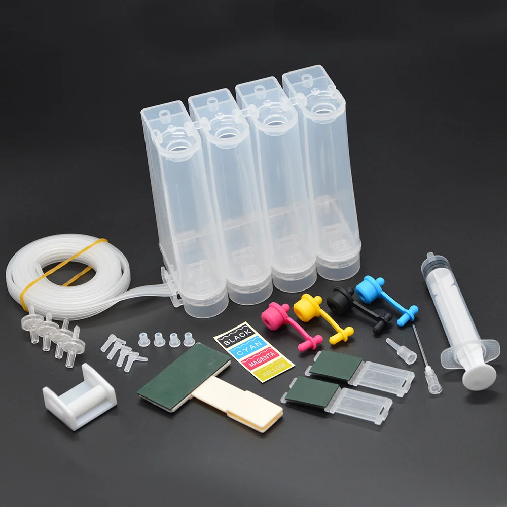4-Farben 100ml Universelles DIY Ciss-System Tintentank-Kit – Bild 4