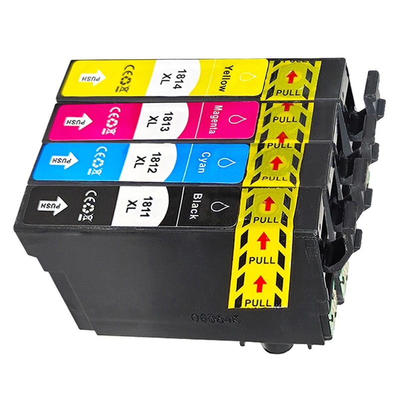 Tintenpatronen passend für kompatiblen EPSON 18XL T1811 T1814 XP312 – Bild 3