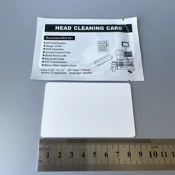 Reinigungskarte passend für Kartendrucker, Reinigungskarte CR80 für alle Thermal-ID-KARTE DRUCKER (50 Stück)