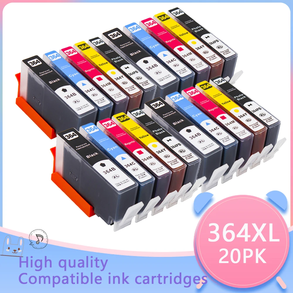 Ersatz passend für hp364xl hp364 364xl 364 Tinten patrone für HP Photos mart 6525 7510 7515 7520 b010a b110a