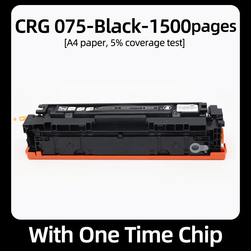 Mit Chip CRG-075 CRG-075H Tonerkartusche passend für Canon Color imageCLASS MF662Cdw MF663Cdw LBP646Cdw