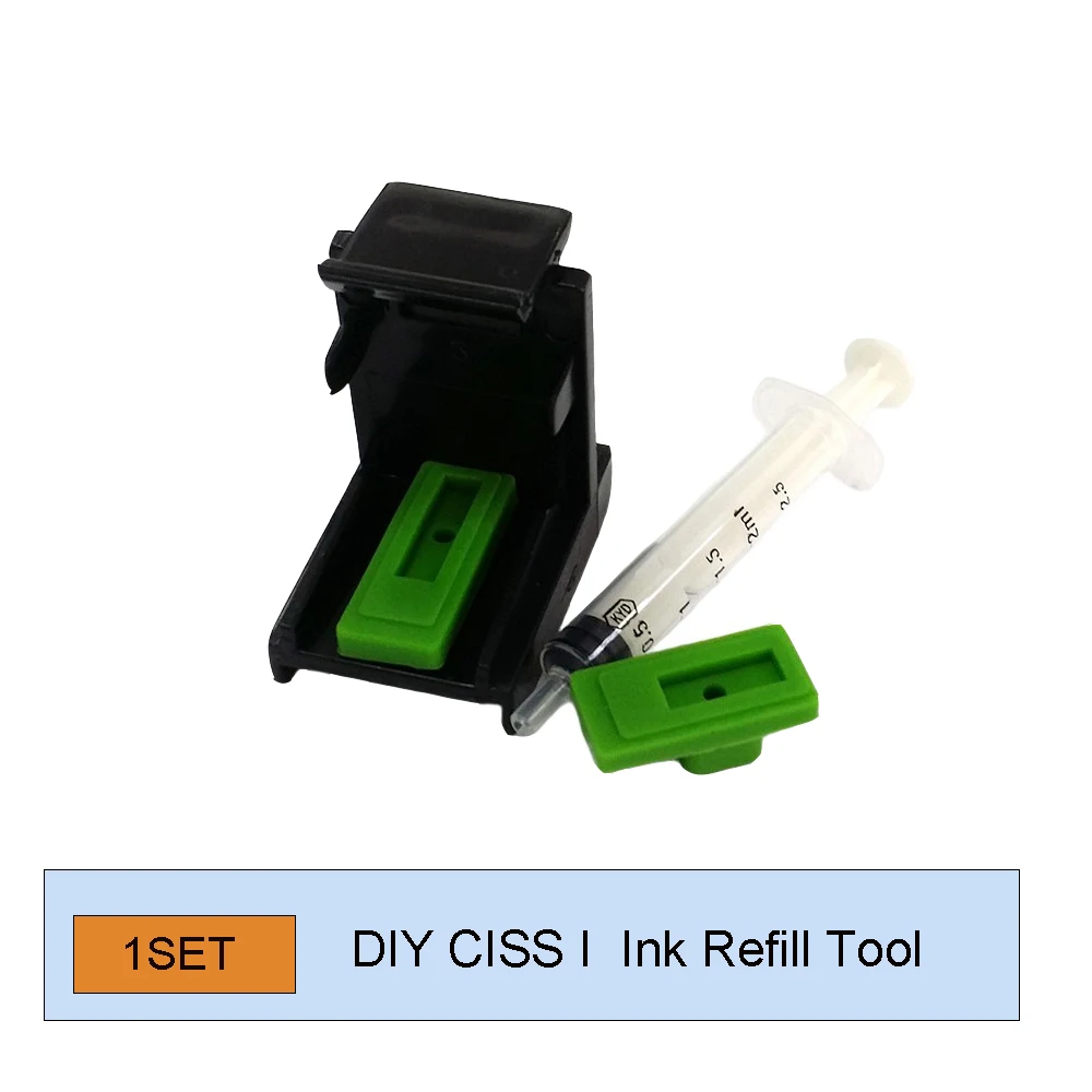 Universelle DIY CISS Tintenpatronen-Clips, Absorptionsklammer, Tintenpumpe, Nachfüllwerkzeug mit 8ML