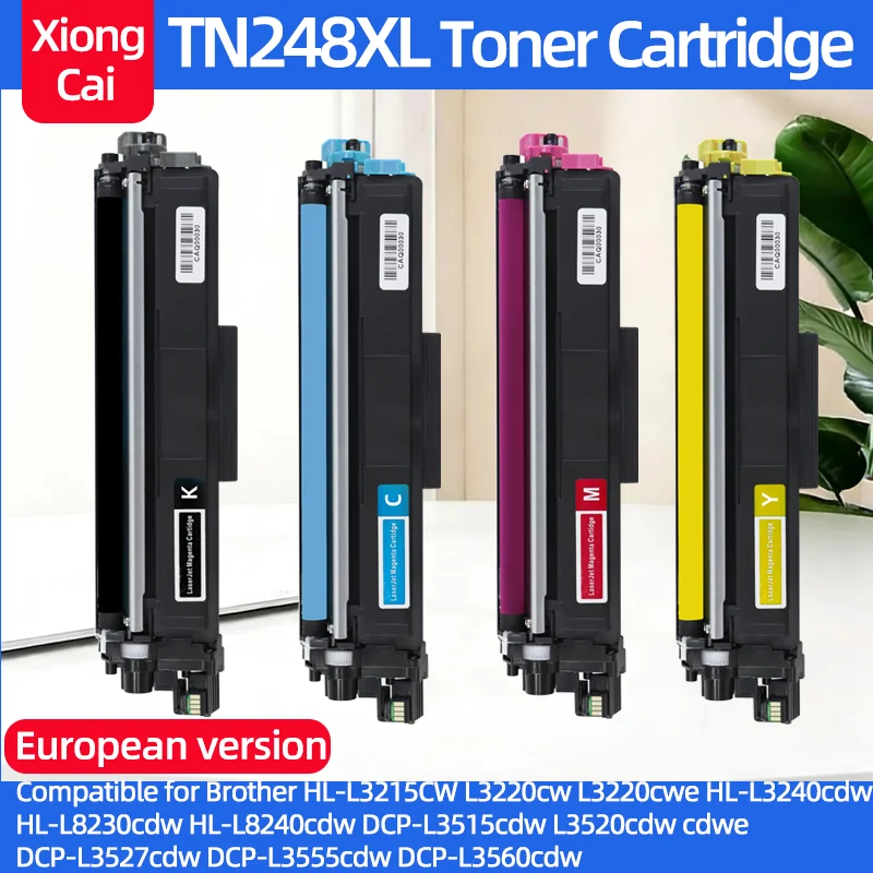 TN248 TN248XL Tonerkartusche passend für Brother DCP-L3515cdw L3520cdw L3527 HL-L3215CW L3220cw L3240 L8230