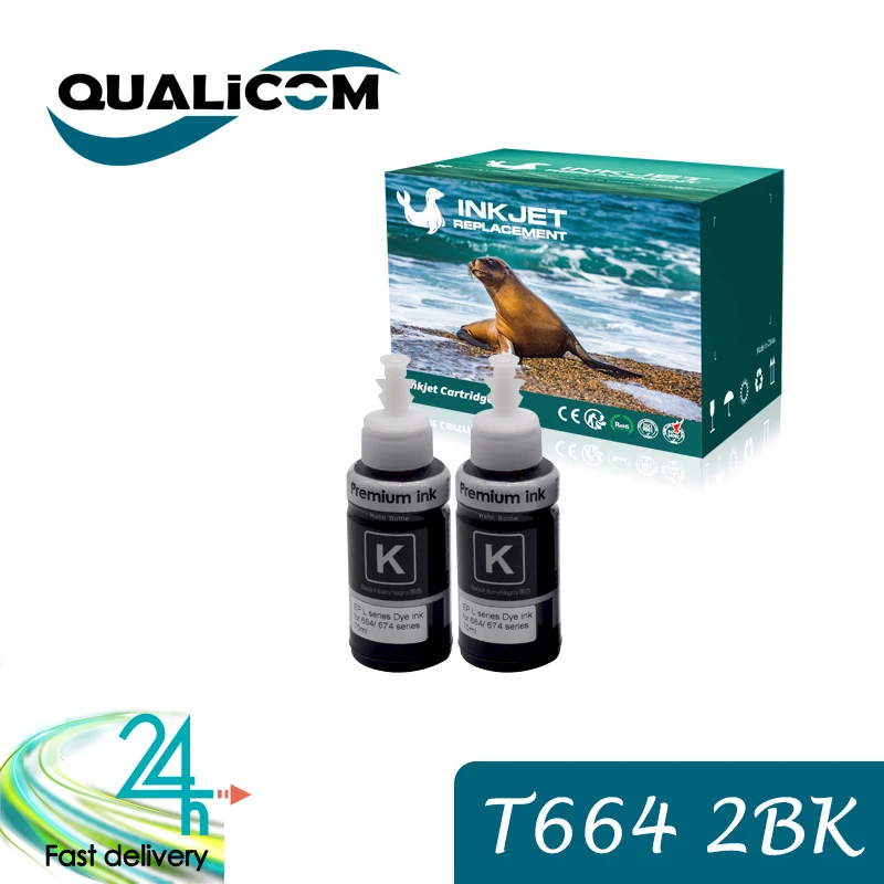 664 672 673 674 Refill Tinte passend für EPSON EcoTank T664 T672 T673 T674 für L800 L805 L810 L850 L1800 l351