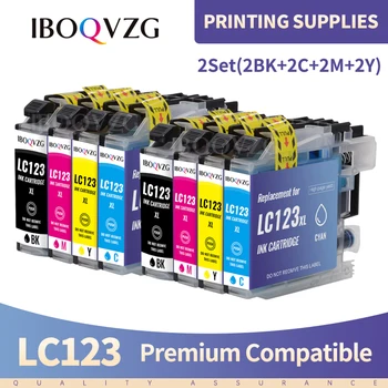 Lc123 xl kompatible Tinten patrone passend für Bruder lc123 für mfc j4410dw j4510dw j870dw dcp j4110dw j132w
