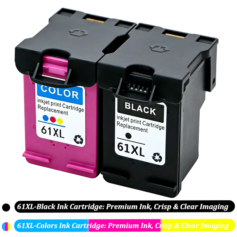 61XL Tintenpatronen passend für HP61 für HP 61 XL Envy 4500 4502 5530 – Bild 5