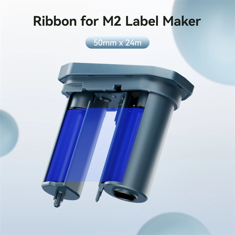 Niimbot Farbband Schwarz Weiß Rot Golden Grün Blau passend für M2 Thermotransfer-Etikettendrucker Farbdruck