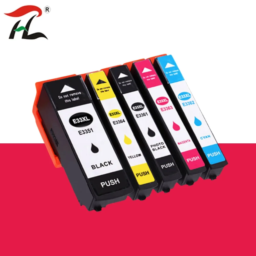 10PK 33XL passend für Epson 33XL Tinte Patrone T3351 Für Epson XP-530 XP-630 XP-635 XP-830 XP-540 XP-640