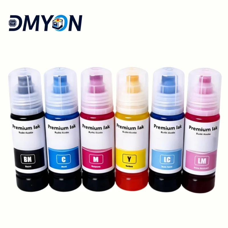 108 Nachfülltinte passend für Epson L8050 L18050 L8058 L18058 Drucker 70ml/Flasche Tinten-Nachfüllset