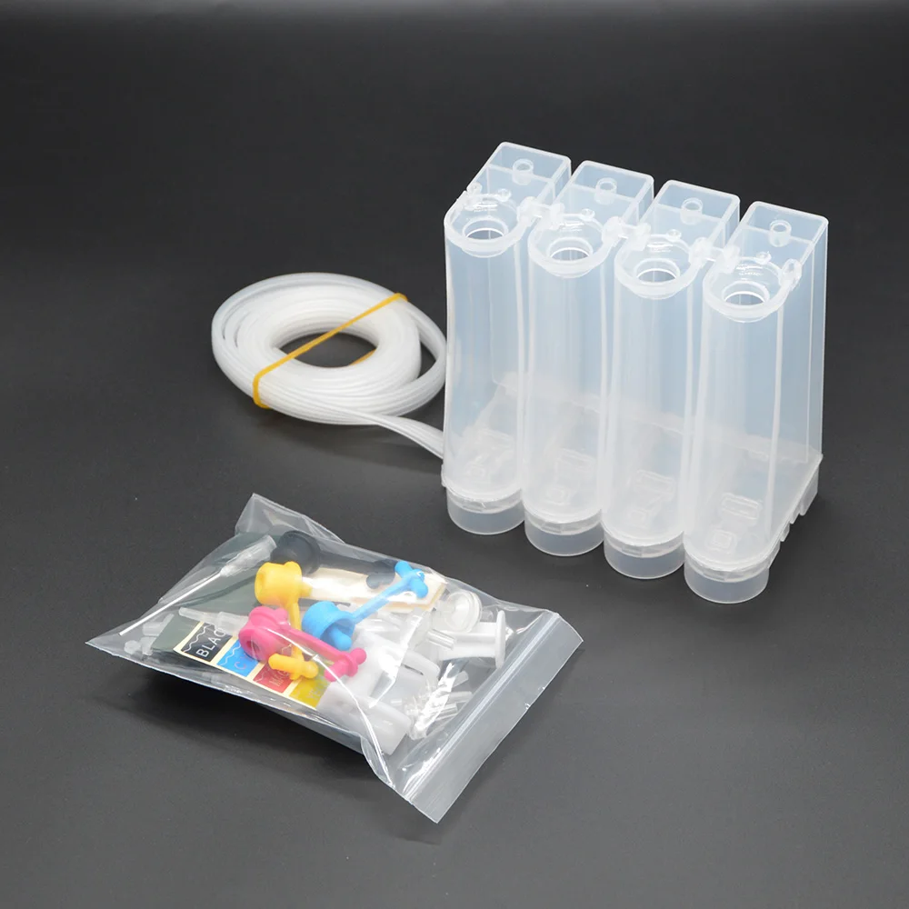 4-Farben 100ml Universelles DIY Ciss-System Tintentank-Kit – Bild 2