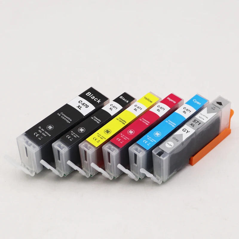 570 571 PGI-570 CLI-571 Tintenpatrone passend für Canon PIXMA MG5750 – Bild 3