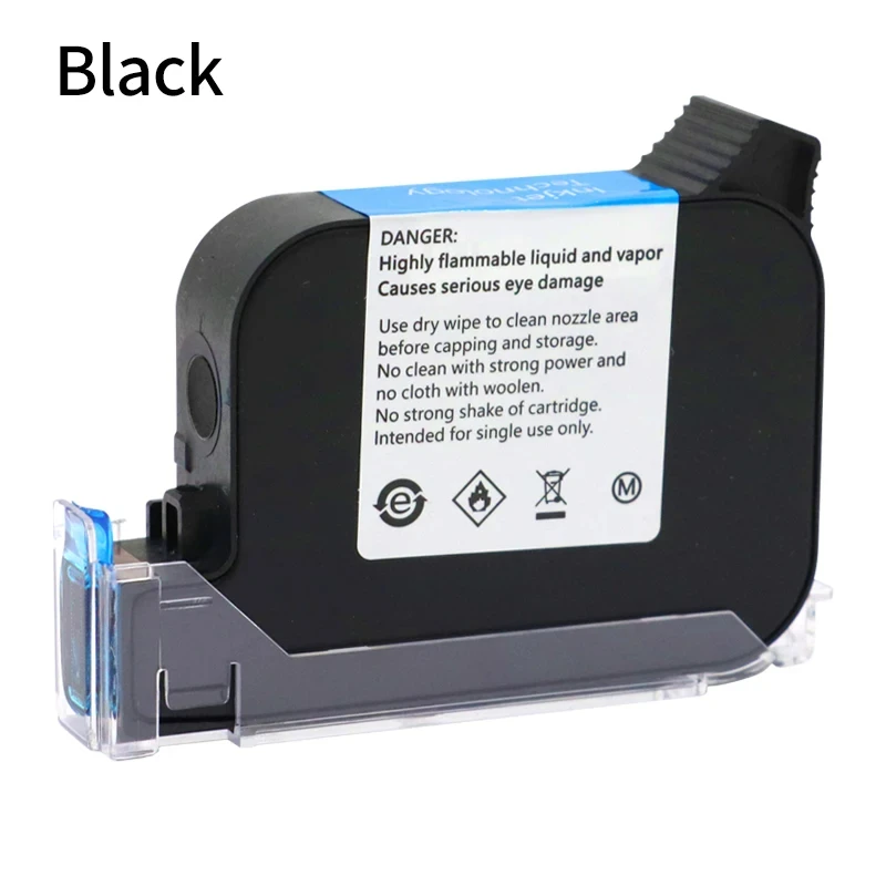 12,7 mm schnell trocknende Tintenpatrone JS12 2588 2588+M 308S M8700K Handheld TIJ Tintenpatrone Druck bunter