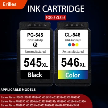 PG 545 CL 546 Kompatible 545XL 546XL 545 XL 546 XL Tintenpatrone passend für Canon PG 545 CL 546 Pixma IP2800