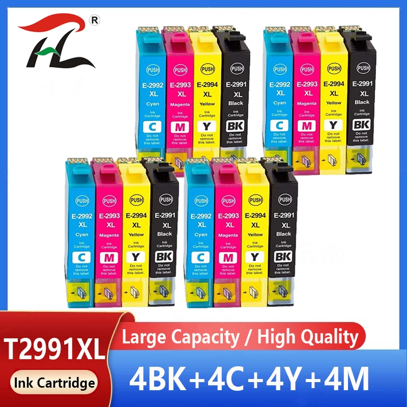 CSD 29XL T2991 Tinte Patrone Ersatz passend für T 2991 2992 2993 2994 für für EPSON XP-255 XP-257 XP-352