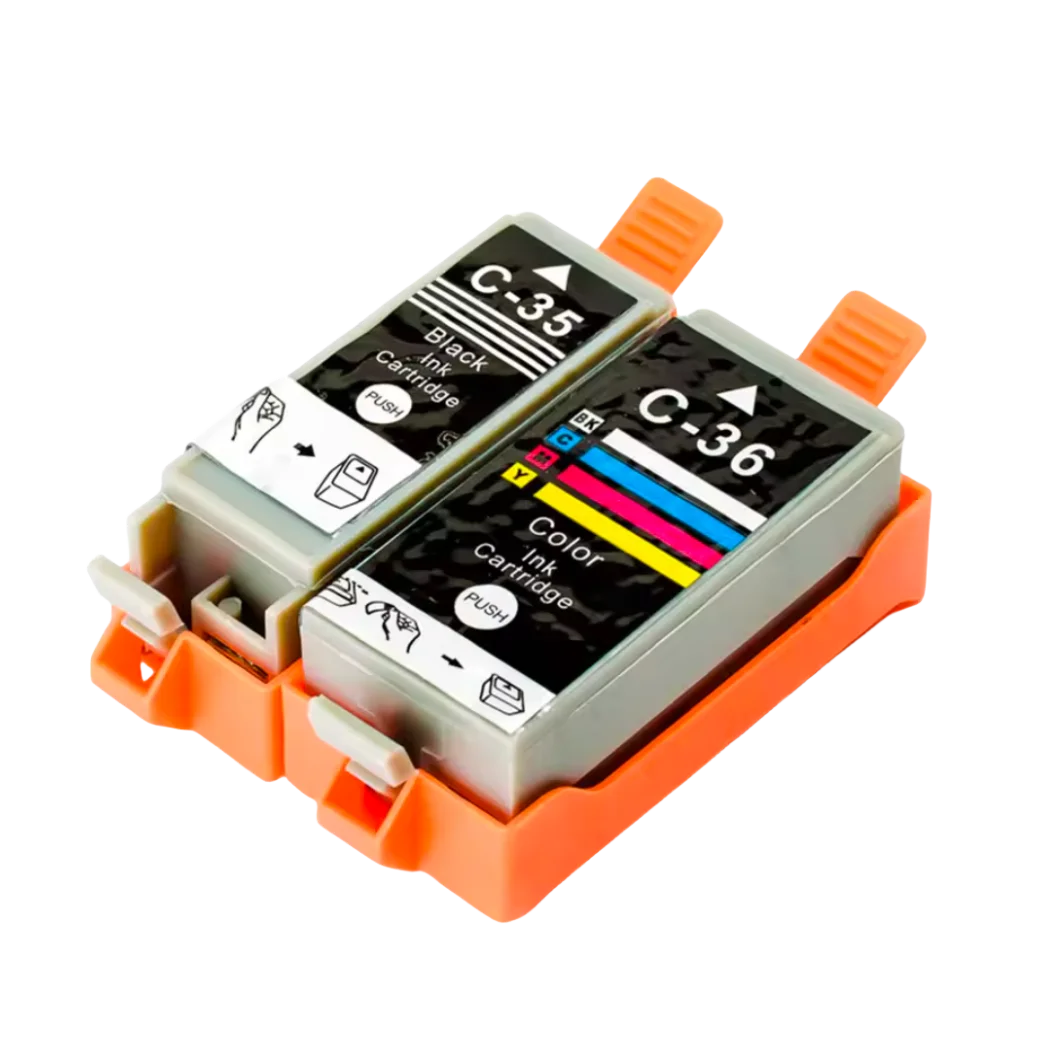 PGI-35 PGI35 CLI-36 CLI36 Kompatible Tintenpatrone passend für Canon PIXMA IP100 iP110 IP100B TR150 Drucker