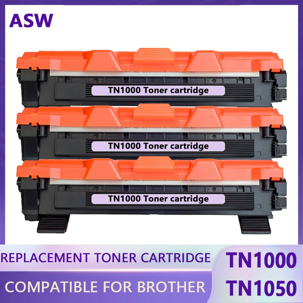 Kompatible Tonerkartusche passend für Brother TN1000 TN1030 TN1050 TN1060 TN1070 TN1075 HL-1110 TN-1050
