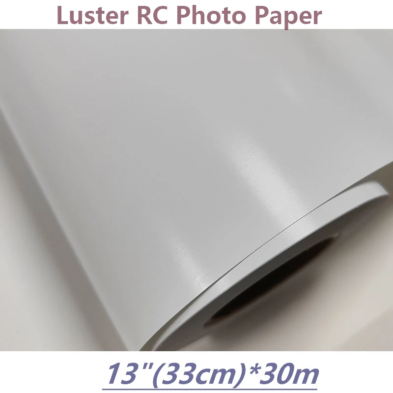 A3+ Rolle 32,9 cm x 30 m Inkjet RC glänzend/Glanz/seidige Fotopapierrolle