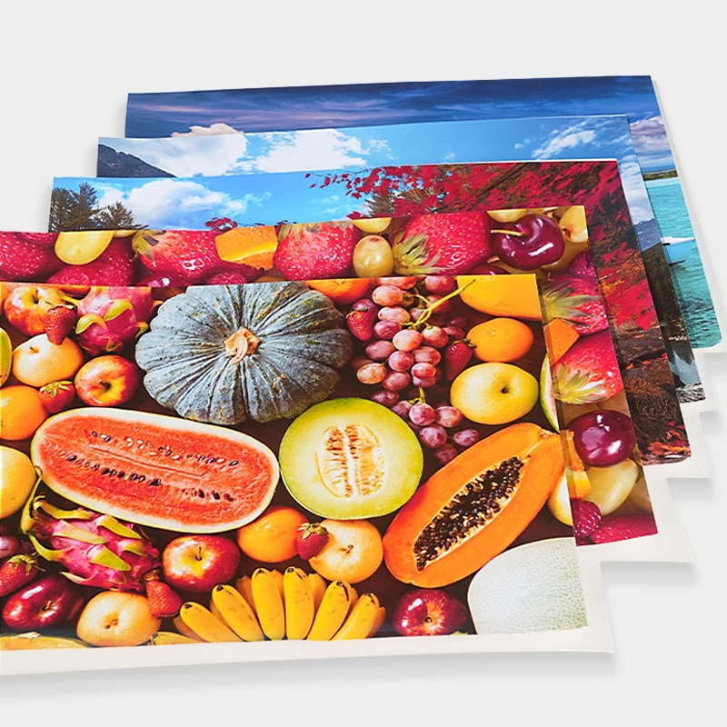 A4 A5 A6 135/150G Fotopapier mit selbstklebender Rückseite, einseitig – Bild 4