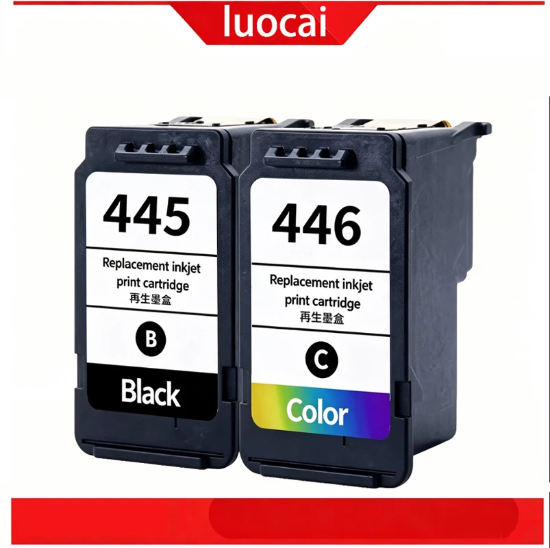 PG-445 PG445 XL Tintenpatrone passend für Canon PG 445 CL 446 für Canon PIXMA MX494 MG2440 MG2940 MG2540
