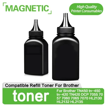 100 g/Flasche kompatibles Nachfülltonerpulver passend für Brother TN450 tn420 DCP 7055 7057 7060 7065 7070